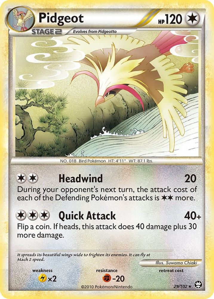 Pidgeot 29/102 (Triumphant)  | Good Games Adelaide SA