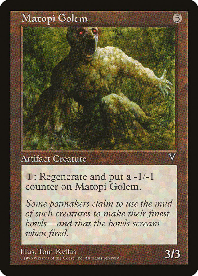 Matopi Golem  (Visions)  | Good Games Adelaide SA