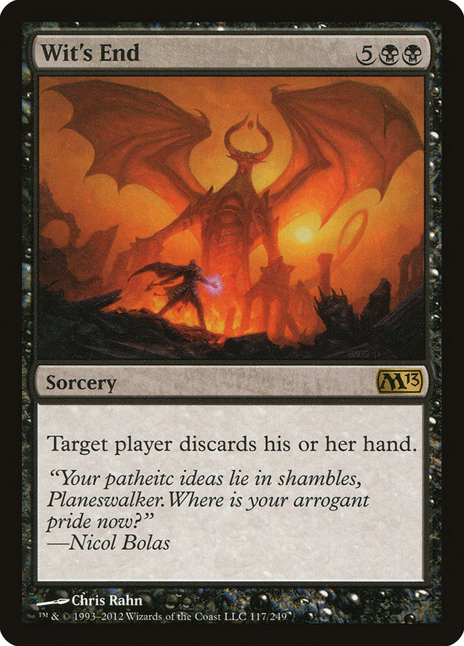 Wit's End 117 (Magic 2013 (M13))  - Foil | Good Games Adelaide SA