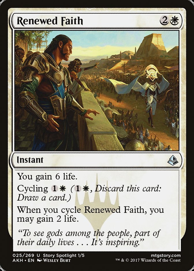 Renewed Faith [Amonkhet] | Good Games Adelaide SA