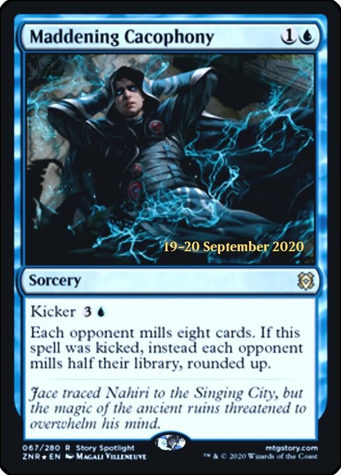 Maddening Cacophony 67 (Prerelease Cards)  - Foil | Good Games Adelaide SA