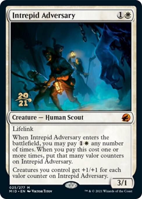 Intrepid Adversary 25 (Prerelease Cards)  - Foil | Good Games Adelaide SA