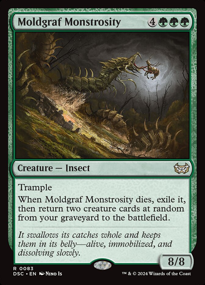 Moldgraf Monstrosity 83 (Commander: Duskmourn: House of Horror)  | Good Games Adelaide SA