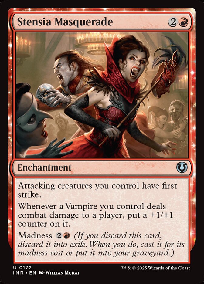 Stensia Masquerade 172 (Innistrad Remastered)  - Foil | Good Games Adelaide SA