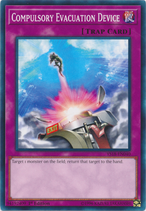 Compulsory Evacuation Device [YS18-EN040] Common | Good Games Adelaide SA