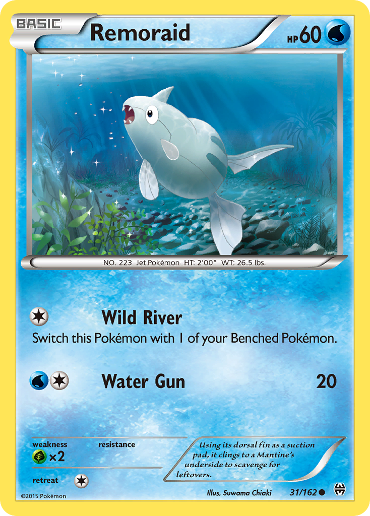 Remoraid (31/162) [XY: BREAKthrough] | Good Games Adelaide SA