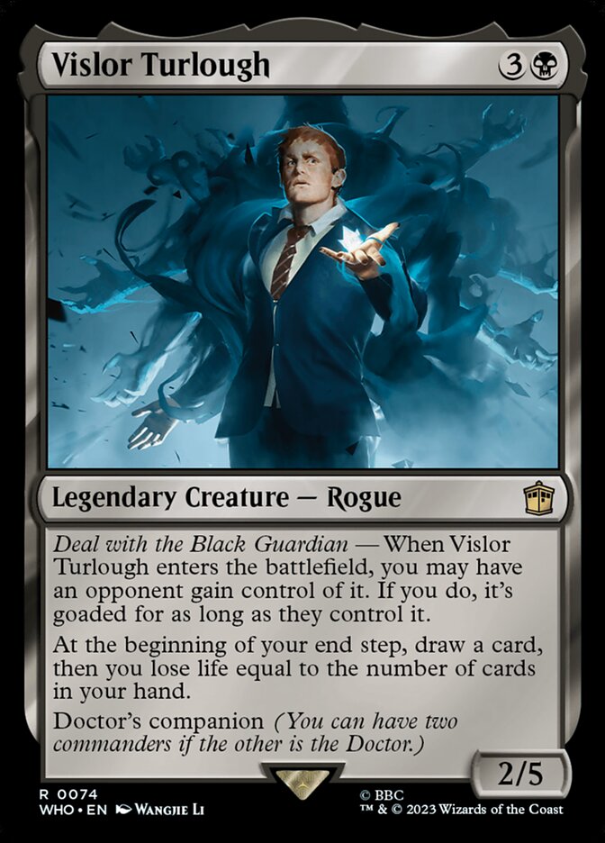 Vislor Turlough 74 (Universes Beyond: Doctor Who)  - Foil | Good Games Adelaide SA