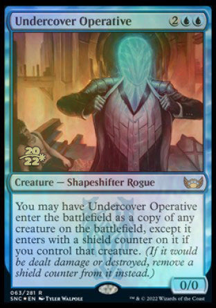 Undercover Operative [Streets of New Capenna Prerelease Promos] | Good Games Adelaide SA
