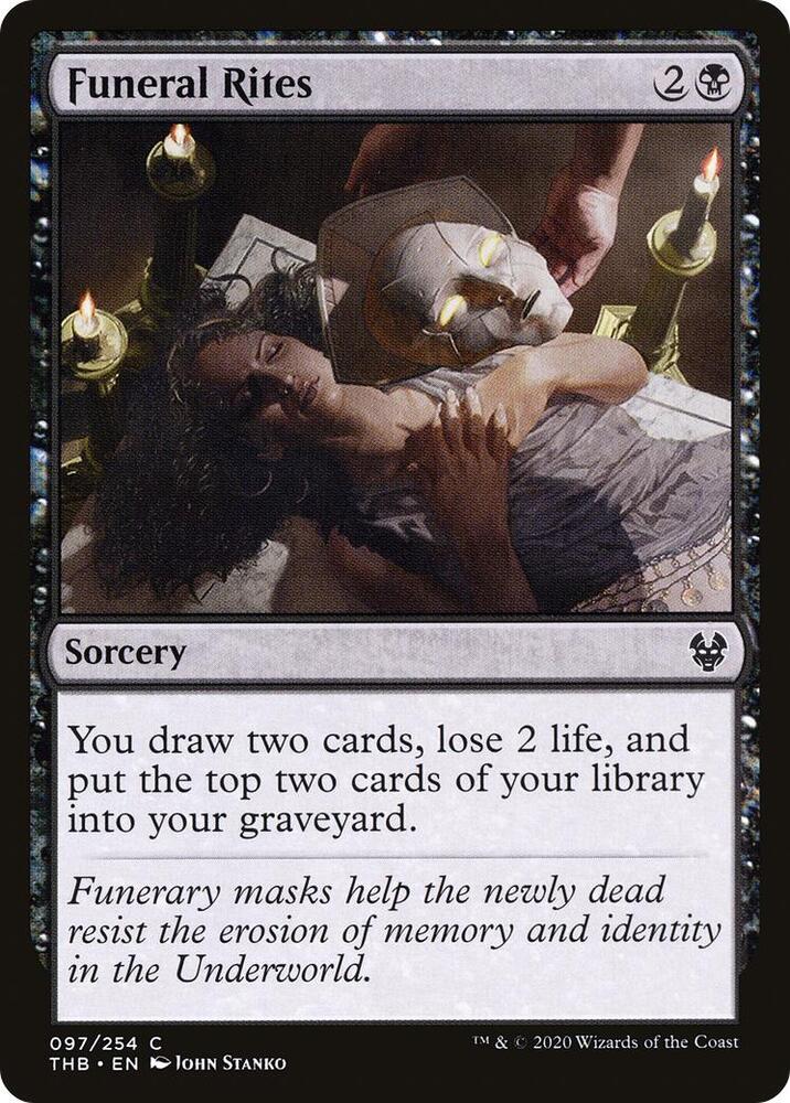 Funeral Rites 97 (Theros Beyond Death)  - Foil | Good Games Adelaide SA