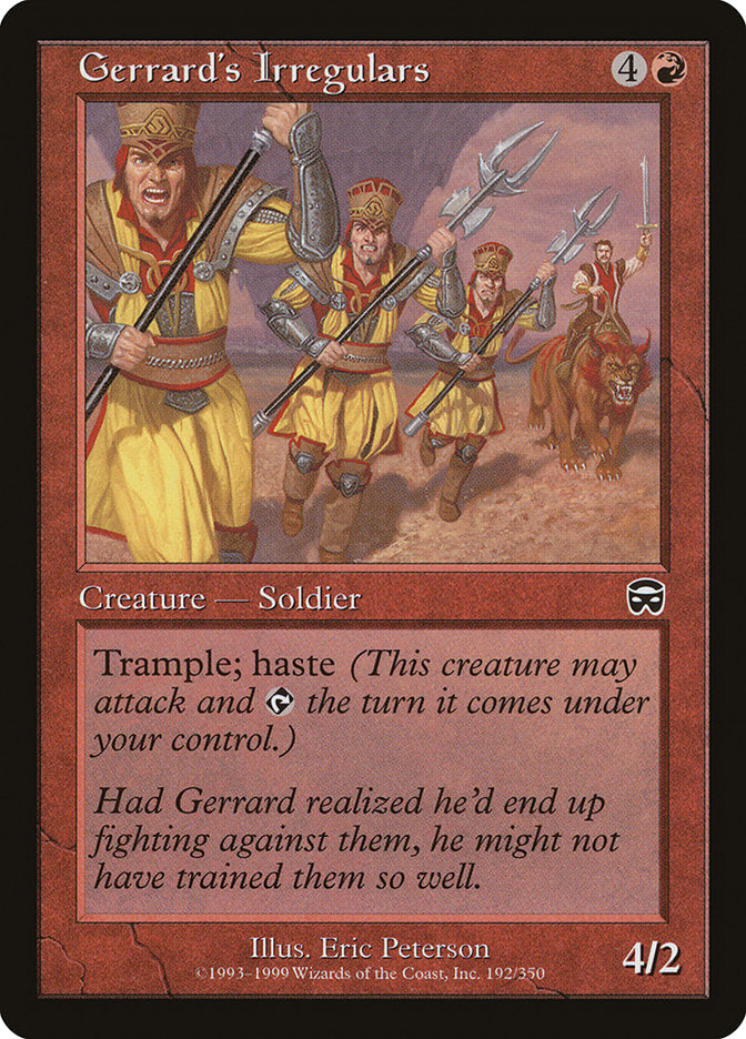 Gerrard's Irregulars 192 (Mercadian Masques)  - Foil | Good Games Adelaide SA