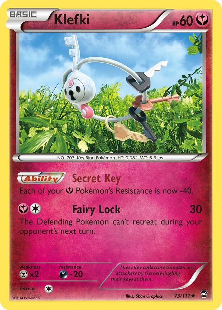 Klefki 73/111 (XY - Furious Fists)  | Good Games Adelaide SA