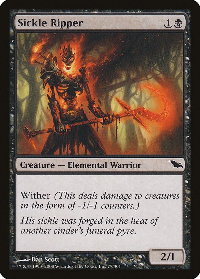 Sickle Ripper 77 (Shadowmoor)  - Foil | Good Games Adelaide SA
