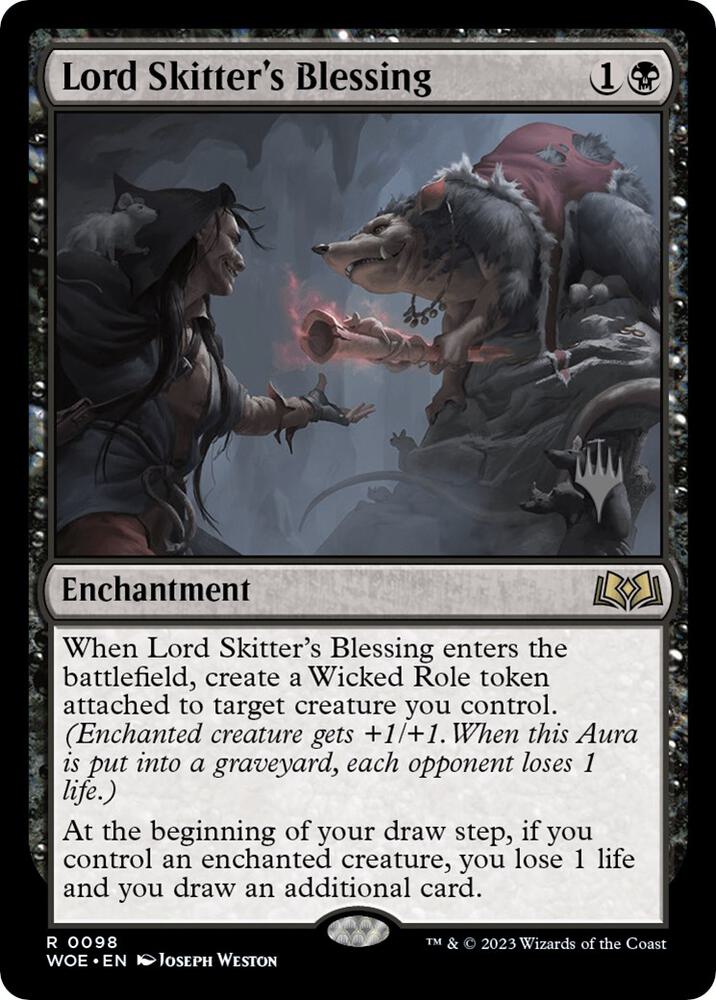 Lord Skitters Blessing 98 (Promo Pack: Wilds of Eldraine)  | Good Games Adelaide SA