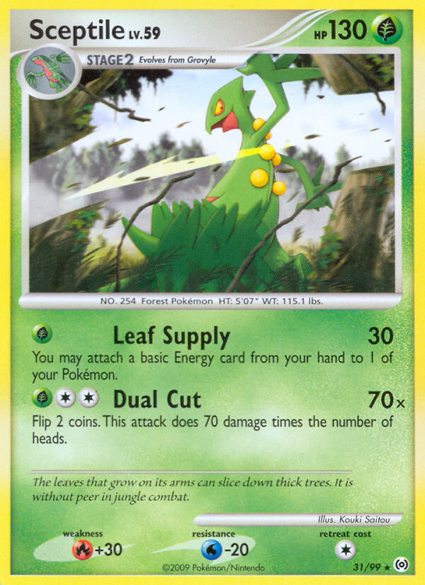 Sceptile (31/99) [Platinum: Arceus] | Good Games Adelaide SA