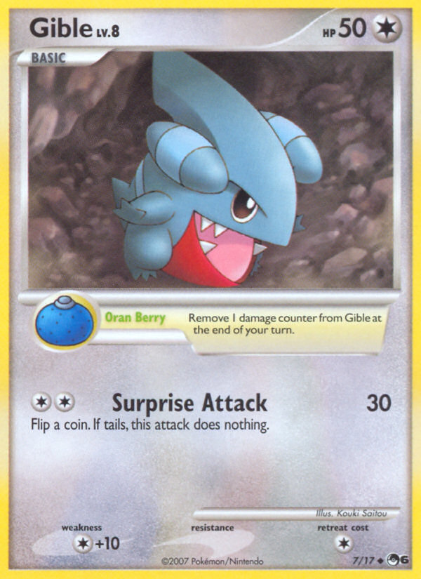 Gible (7/17) [POP Series 6] | Good Games Adelaide SA