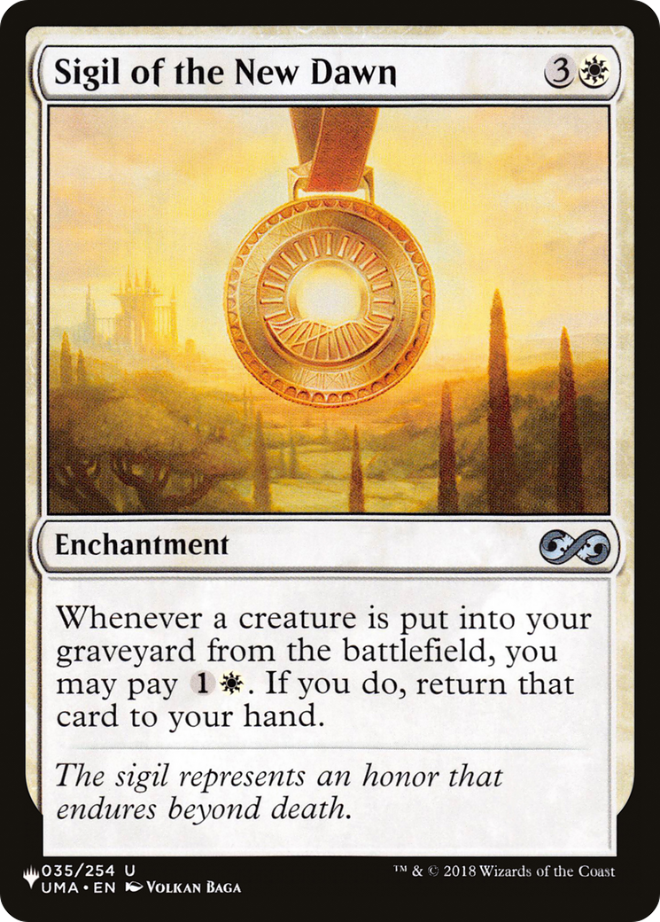 Sigil of the New Dawn [The List Reprints] | Good Games Adelaide SA