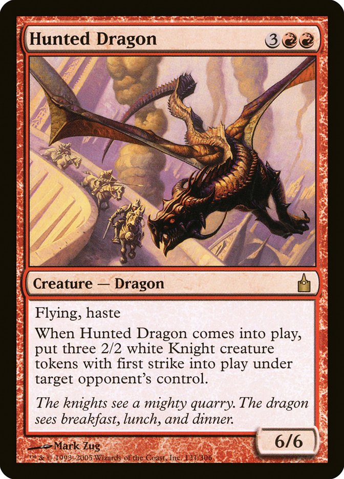 Hunted Dragon [Ravnica: City of Guilds] | Good Games Adelaide SA