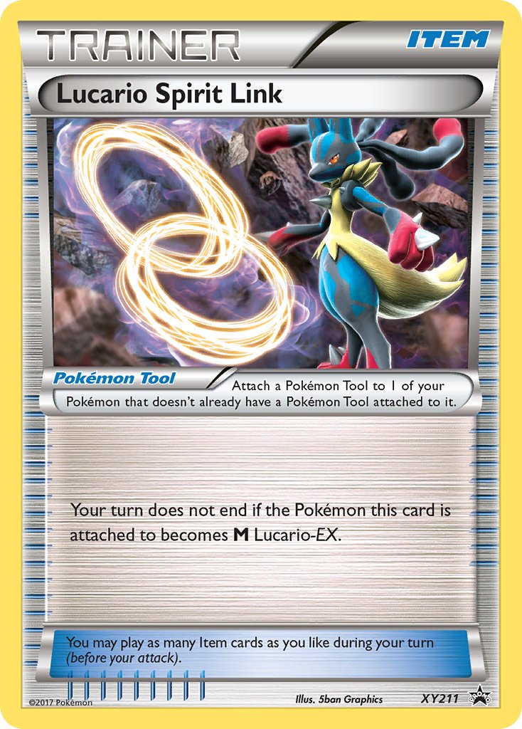 Lucario Spirit Link (XY211) [XY: Black Star Promos] | Good Games Adelaide SA