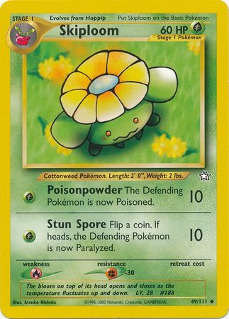 Skiploom (49/111) [Neo Genesis Unlimited] | Good Games Adelaide SA
