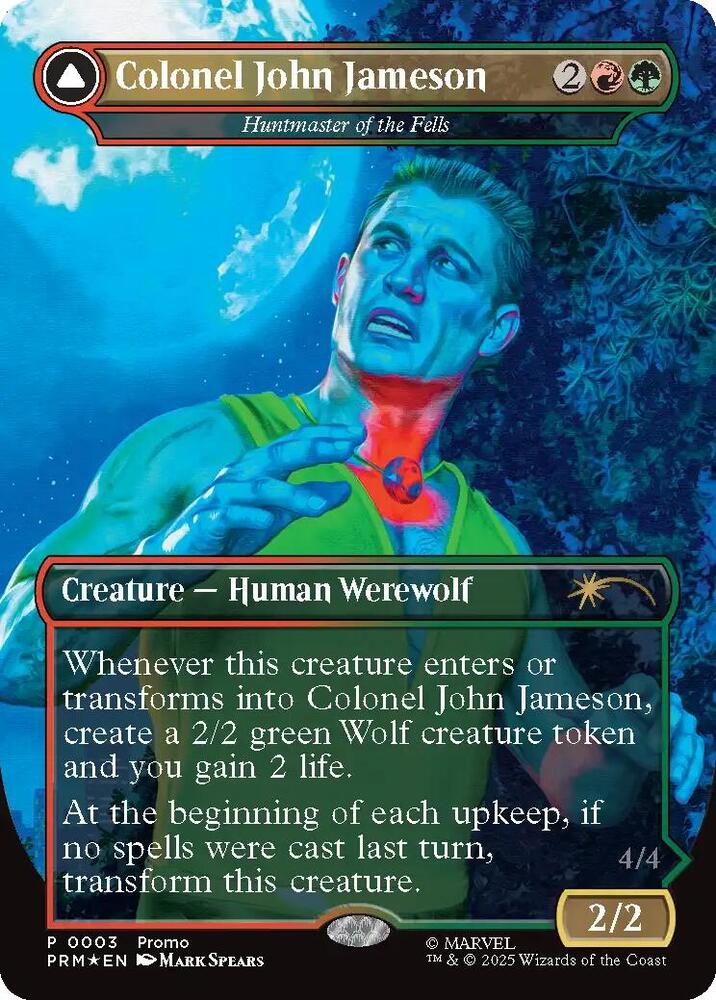 Colonel John Jameson Huntmaster of the Fells Borderless 3 (Media Promos)  - Foil | Good Games Adelaide SA