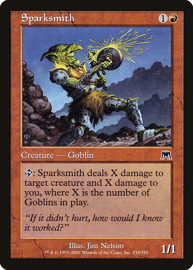 Sparksmith 235 (Onslaught)  - Foil | Good Games Adelaide SA