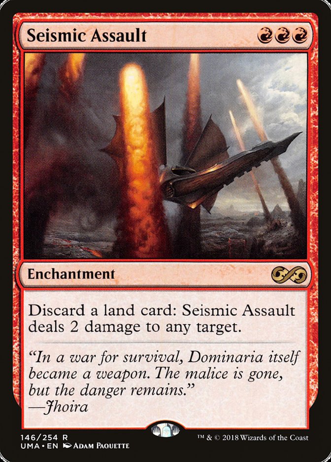 Seismic Assault 146 (Ultimate Masters)  - Foil | Good Games Adelaide SA