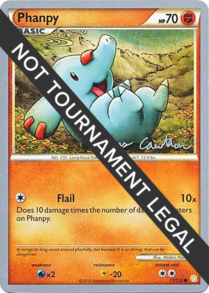 Phanpy 2011 Ross Cawthon 77/123 (World Championship Decks)  | Good Games Adelaide SA