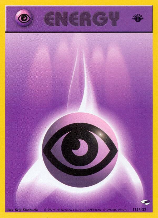 Psychic Energy 131/132 (Gym Heroes)  - 1st Edition | Good Games Adelaide SA
