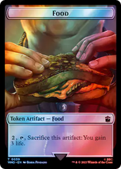Alien // Food (0059) Double-Sided Token (Surge Foil) [Doctor Who Tokens] | Good Games Adelaide SA
