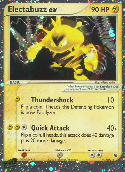 Electabuzz ex (97/109) [EX: Ruby & Sapphire] | Good Games Adelaide SA