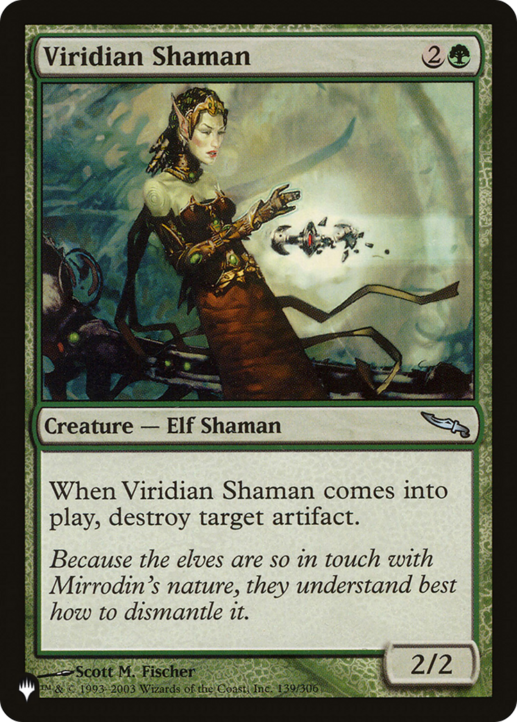 Viridian Shaman [The List Reprints] | Good Games Adelaide SA