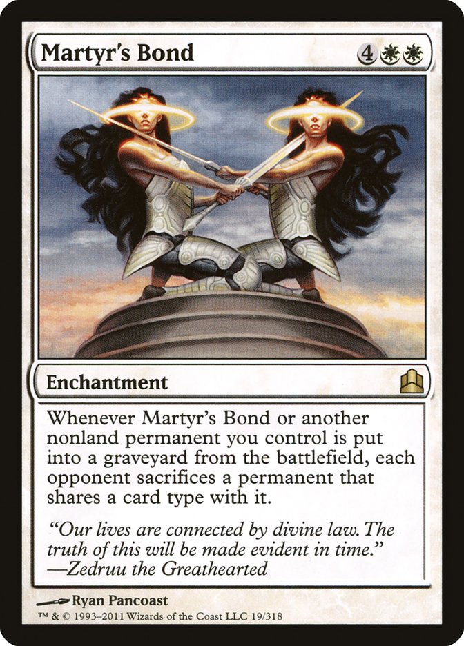 Martyr's Bond 19 (Commander)  | Good Games Adelaide SA