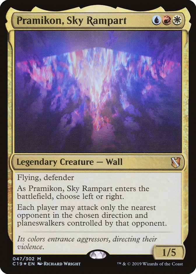 Pramikon, Sky Rampart [Commander 2019] | Good Games Adelaide SA