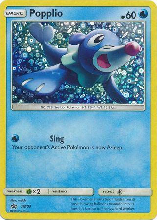 Popplio (SM03) (General Mills Promo) [Sun & Moon: Black Star Promos] | Good Games Adelaide SA