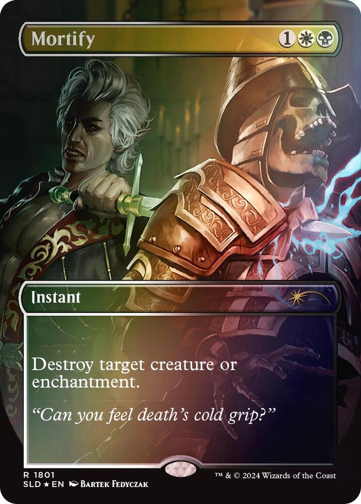Mortify Rainbow Foil 1801 (Secret Lair Drop Series)  - Foil | Good Games Adelaide SA