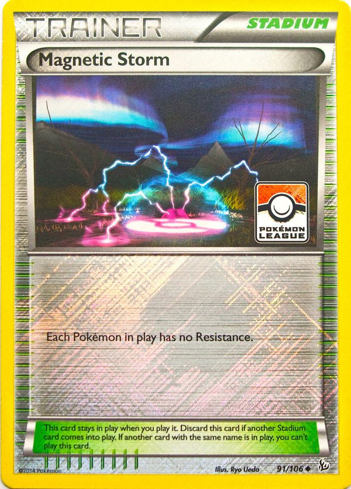 Magnetic Storm 91 106 Pokemon League 091/106 (League & Championship Cards)  - Reverse Holofoil | Good Games Adelaide SA