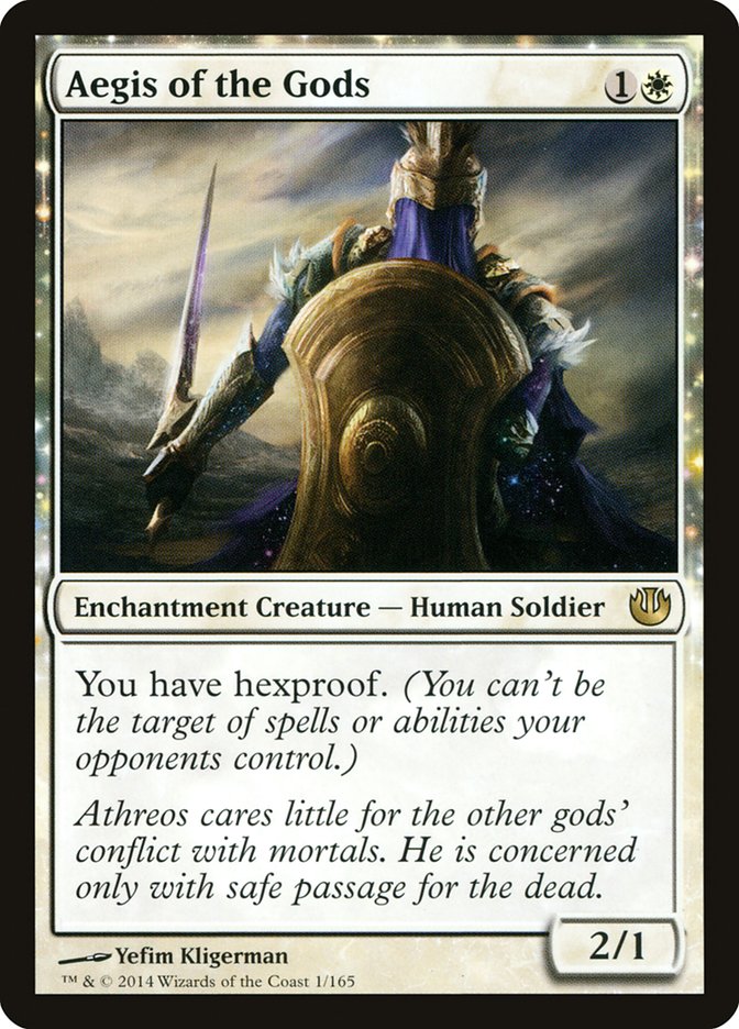 Aegis of the Gods 1 (Journey Into Nyx)  - Foil | Good Games Adelaide SA