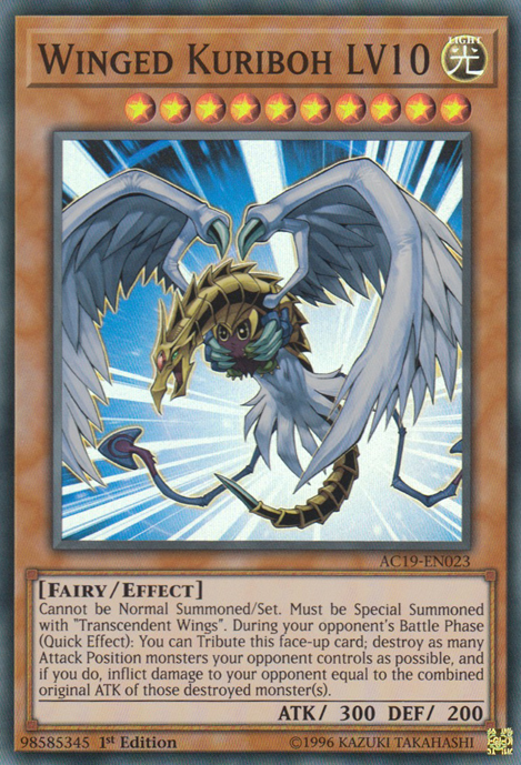 Winged Kuriboh LV10 [AC19-EN023] Super Rare | Good Games Adelaide SA