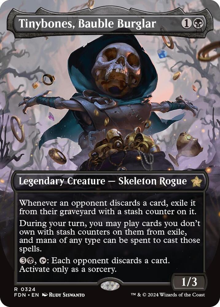 Tinybones, Bauble Burglar 324 (Foundations)  - Foil | Good Games Adelaide SA