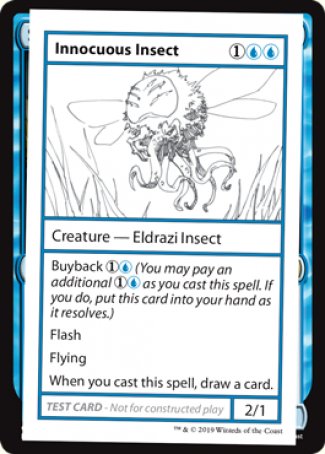 Innocuous Insect (2021 Edition) [Mystery Booster Playtest Cards] | Good Games Adelaide SA