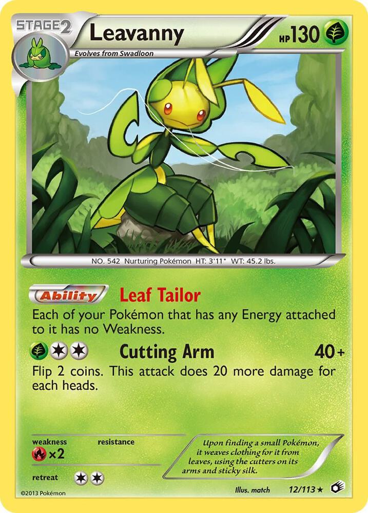 Leavanny 12/113 (Legendary Treasures)  - Holofoil | Good Games Adelaide SA