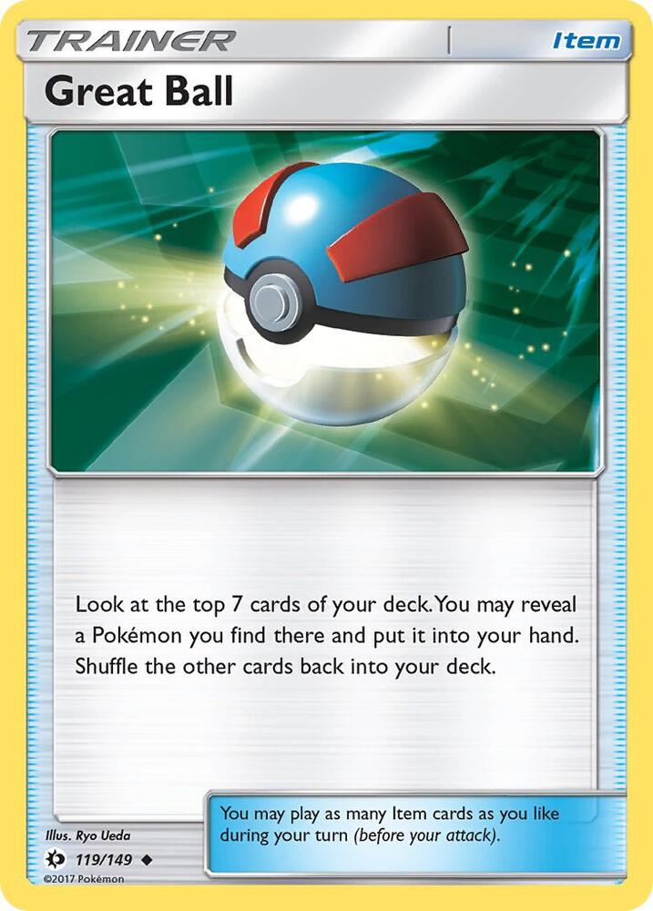 Great Ball 119/149 (SM Base Set)  | Good Games Adelaide SA