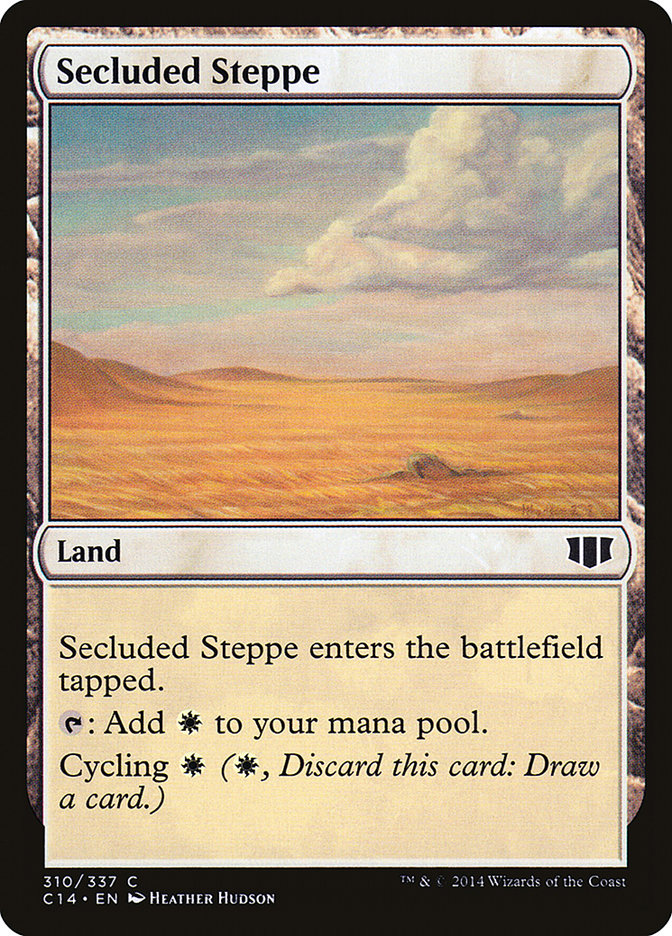 Secluded Steppe [Commander 2014] | Good Games Adelaide SA