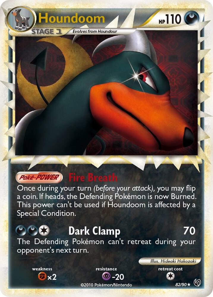 Houndoom Prime 82/90 (Undaunted)  - Holofoil | Good Games Adelaide SA