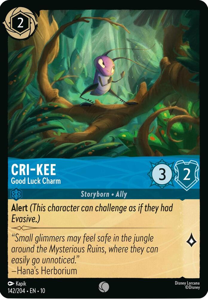 Cri Kee Good Luck Charm 142/204 (Whispers in the Well)  | Good Games Adelaide SA