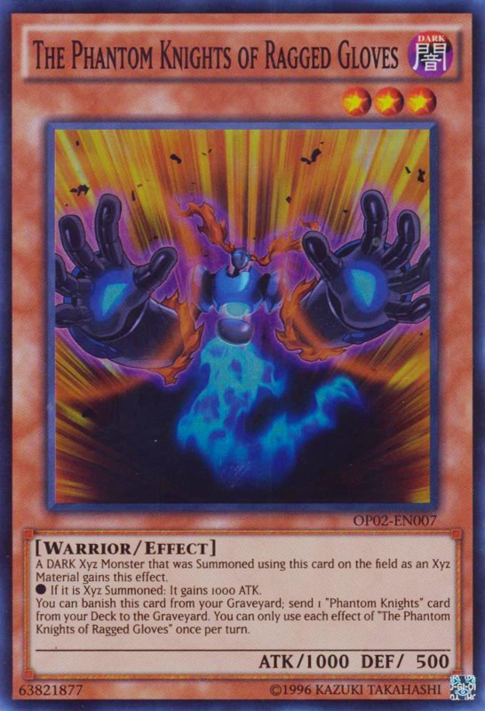 The Phantom Knights of Ragged Gloves [OP02-EN007] Super Rare | Good Games Adelaide SA