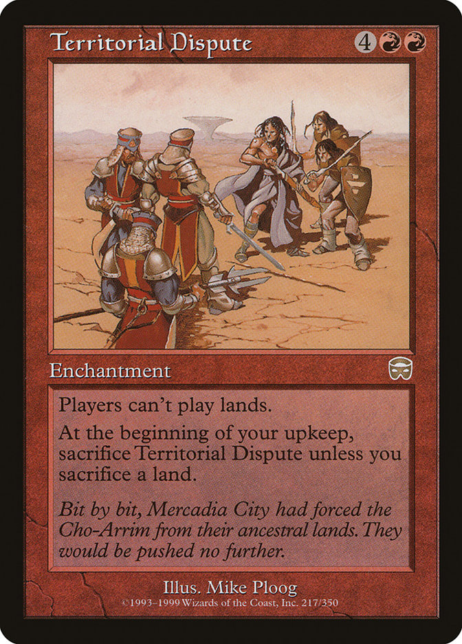 Territorial Dispute 217 (Mercadian Masques)  | Good Games Adelaide SA