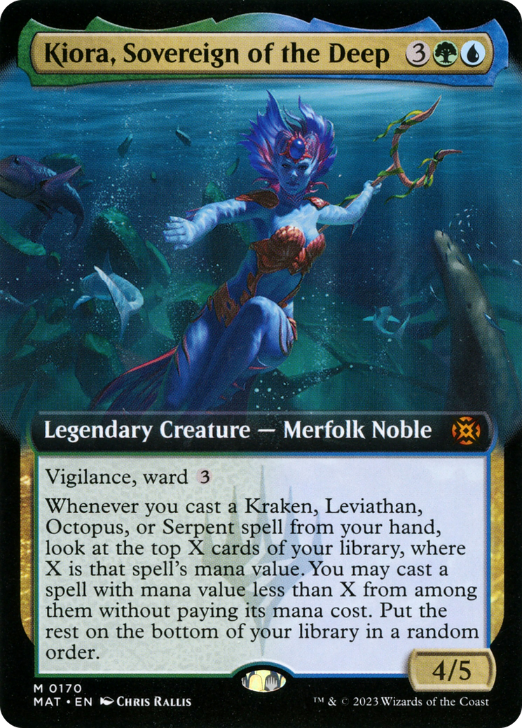 Kiora, Sovereign of the Deep (Extended Art) [March of the Machine: The Aftermath] | Good Games Adelaide SA