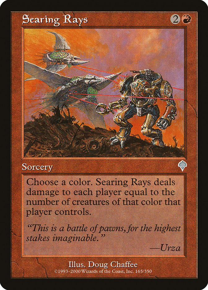 Searing Rays 165 (Invasion)  | Good Games Adelaide SA