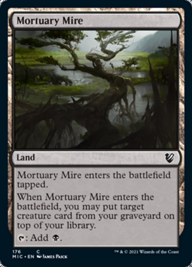 Mortuary Mire [Innistrad: Midnight Hunt Commander] | Good Games Adelaide SA